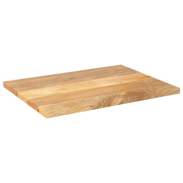 vidaXL Tafelblad rechthoekig 80x60x3,8 cm massief mangohout