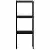 vidaXL Boekenkast stapelbaar 30x30x80 cm bewerkt hout zwart eikenkleur