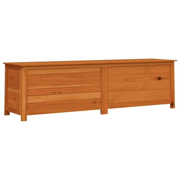 vidaXL Kussenbox 200x50x56 cm massief vurenhout bruin