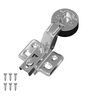 vidaXL Scharnier 12 st 35 mm Zilver IJzer