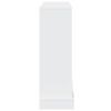 vidaXL Haardombouw 100x30x87,5 cm bewerkt hout wit