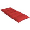 vidaXL Stoelkussens 6 st hoge rug oxford stof rood