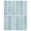 vidaXL Rechthoekige Tegel 20 pcs Grijs groen 29 x 23 x 0,08 cm
