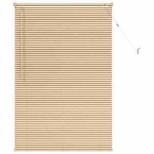 vidaXL Venetiaanse Blind Lichtbruin met Patroon 150 x 80 cm PVC