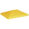 vidaXL Prieeldak 270 g/m&sup2; 4x3 m geel