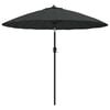 vidaXL Parasol met aluminium paal 250 cm antraciet