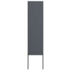 vidaXL Tuin Privacy Screen Antraciet 32 x 140 cm Koudgewalst staal