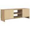 vidaXL Tv-meubel 102x30x36 cm bewerkt hout artisanaal eikenkleur