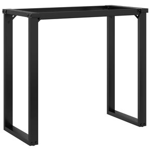 vidaXL Eettafelpoten O-frame 80x40x73 cm staal