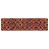 vidaXL Vloerkleedloper MARSA Multikleur 80 x 250 cm Polyester en PVC
