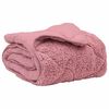 vidaXL Vol jaar dekbed Roze 240 x 260 cm Microfiber en Teddy fleece