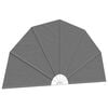 vidaXL Balkon Privacy Scherm &Oslash; 320 cm Polyester Lichtgrijs