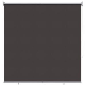 vidaXL Buitenrolgordijn UV-bescherming Antraciet 100 x 230 cm (B x H)