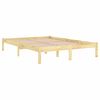vidaXL Bedframe massief hout 135x190 cm