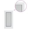vidaXL Kelderraam RISOR 30 x 70 cm PVC en glas