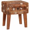 vidaXL Bijzettafel Bruin 40 x 32 x 46 cm Massief Gerecycled Hout
