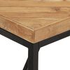 vidaXL Eettafel 120x60x76 cm massief acaciahout en mangohout