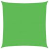 vidaXL Zonnezeil 160 g/m&sup2; 6x6 m HDPE lichtgroen