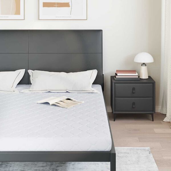 vidaXL Matras Wit 180 x 200 cm PU Schuim