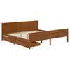 vidaXL Bedframe met 2 lades massief grenenhout honingbruin 180x200 cm
