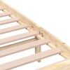 vidaXL Bedframe massief hout 75x190 cm