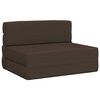 vidaXL Vouwbare Bankbed Taupe 70 x 72 x 60 cm Stof
