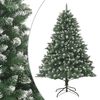 vidaXL Kunstkerstboom met standaard 210 cm PVC