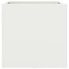 vidaXL Plantenbakken 2 st 42x40x39 cm staal wit