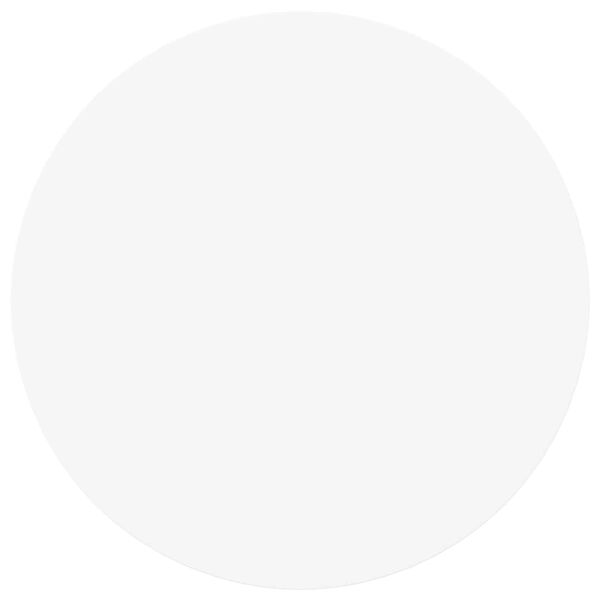 vidaXL Sticker 2 pcs Wit &Oslash; 20 x 0,5 mm Papier