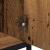 vidaXL Badkamermeubelset met plank 2 pcs Oud Hout Bewerkt hout