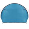 vidaXL Tunneltent met dak met opslag Blauw en Grijs 778 x 356 x 210 cm