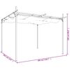 vidaXL Pergola met uitschuifbaar dak 295x292x230 taupe