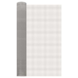 vidaXL Gaas Scherm 80 x 200 cm 6 Mesh RVS 201 Zilverkleurig