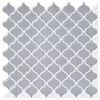 vidaXL Lanturn Tegel 10 st Grijs 27 x 27 cm Polyurethaan en PET