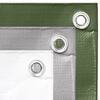 vidaXL Dekzeil 260 g/m&sup2; 8x8 m HDPE groen