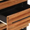 vidaXL Nachtkastje 50x34x62 cm massief acaciahout