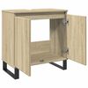 vidaXL Badkamerkast 58x33x60 cm bewerkt hout sonoma eikenkleurig