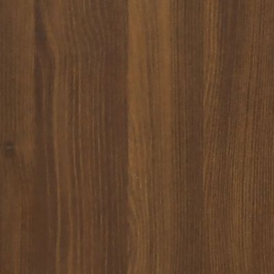 vidaXL Salontafel 80x50x40 cm bewerkt hout bruin eikenkleur