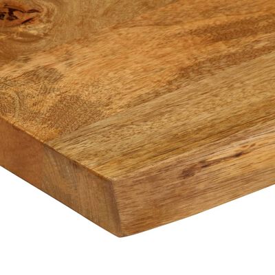 vidaXL Tafelblad met natuurlijke rand 80x40x3,8 cm massief mangohout