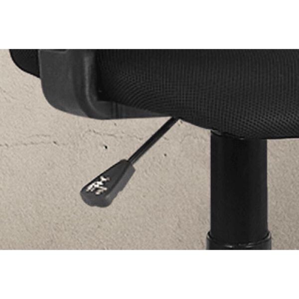 Rousseau Kantoorstoel Job polyester zwart