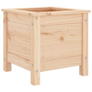 vidaXL Plantenbak 40x40x39 cm massief grenenhout