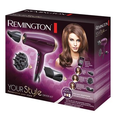 REMINGTON Föhnset YOUR Style 2300 W paars