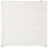 vidaXL Plantenbak 70x70x70 cm massief grenenhout wit