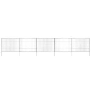 vidaXL Schuttingset 115x79 cm groen