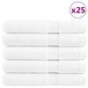 vidaXL Saunadoeken SOLUND 25 st 600 g/m&sup2; 80x200cm wit