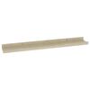 vidaXL Wandplanken 2 st Sonoma eiken 60x9x3 cm