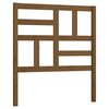 vidaXL Hoofdbord 81x4x104 cm massief grenenhout honingbruin
