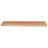 vidaXL Wandschap rechthoekig natuurlijke rand 50x20x3,8 cm acaciahout