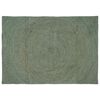 vidaXL Vloerkleden Olijfgroen 120 x 170 cm Jute