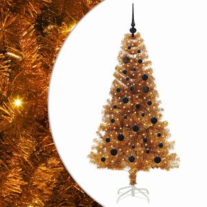 vidaXL Kerstboom Goud 150 cm PET